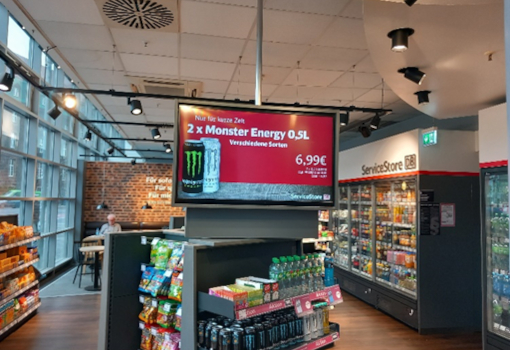 AdXm BrandLogistics.NET Advertising at the POS - Gondula